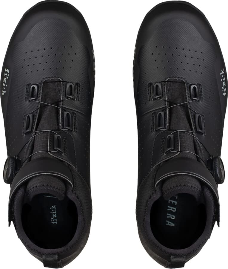 Fizik Unisex GTX Gore-Tex Cycling Shoe, Black, 12-12.5 US Men