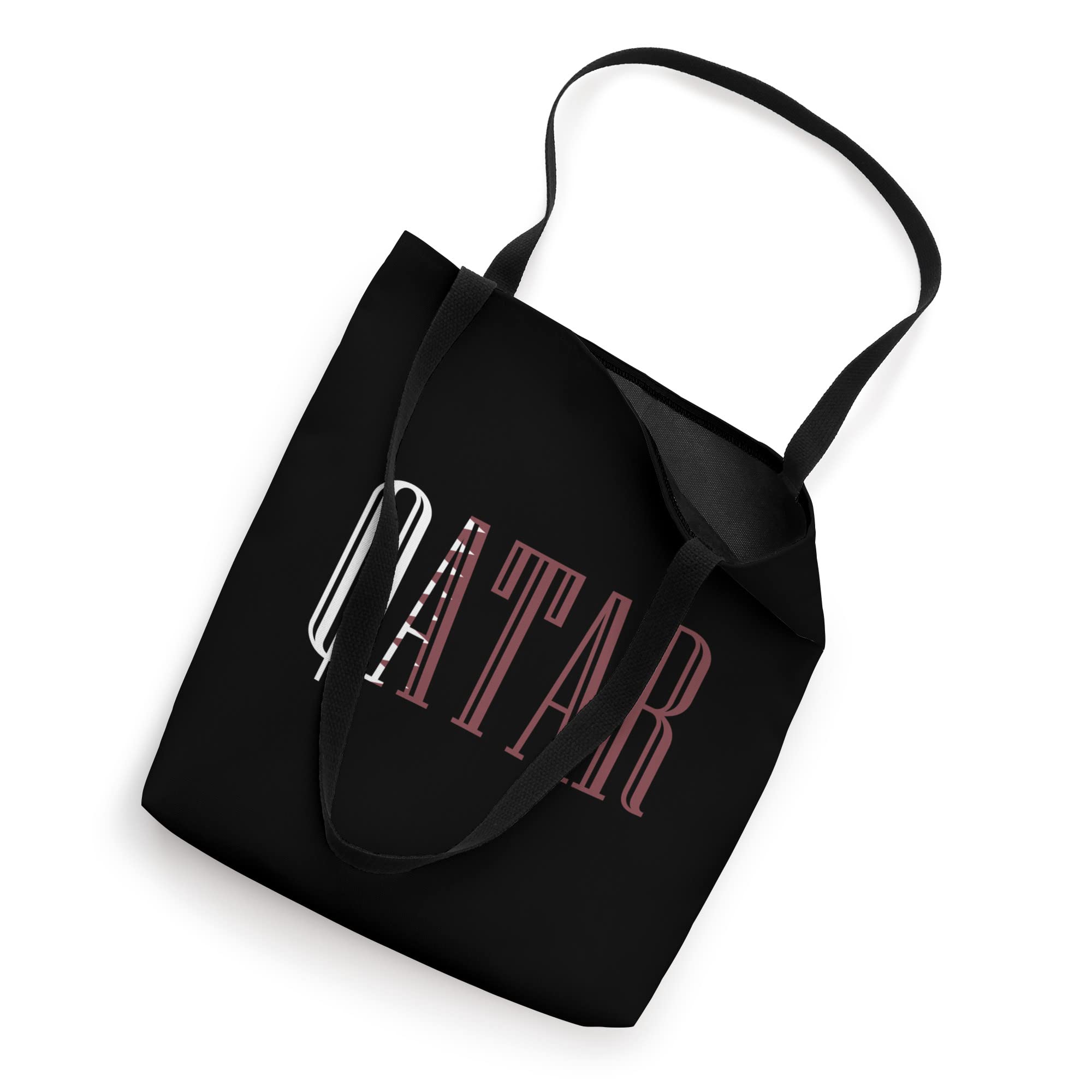 National Flag of Qatar souvenir gift for men women Tote Bag