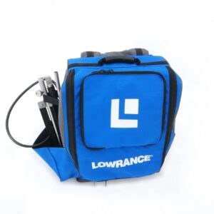 Lowrance ActiveTarget Explorer Portable Ice Kit with ActiveTarget Transducer, Bag, 24Ah Battery, Transducer Pole (No Display Included)