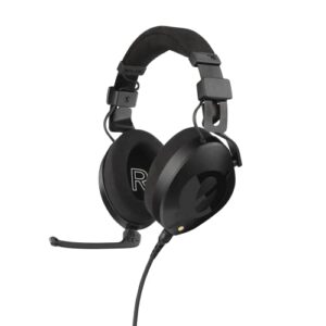 RØDE NTH-100M Professional Over-ear Headset for Media, Broadcast, Podcasting, Content Creation, Streaming, Working From Home,Black