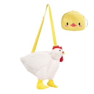 fabmode chicken purse rooster bag adjustable shoulder strap (1 chick purse)