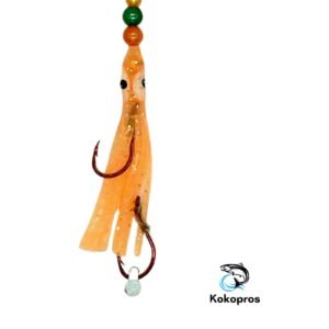 KOKOPROS Kokanee Fishing Hoochies - 10 Pack