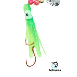 KOKOPROS Kokanee Fishing Hoochies - 10 Pack