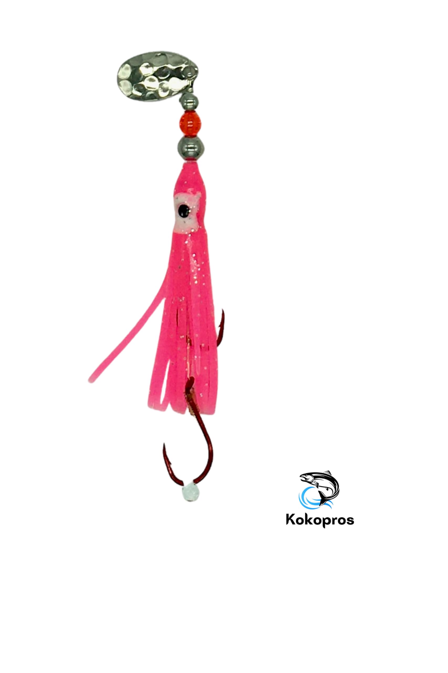 KOKOPROS Kokanee Fishing Hoochies - 10 Pack