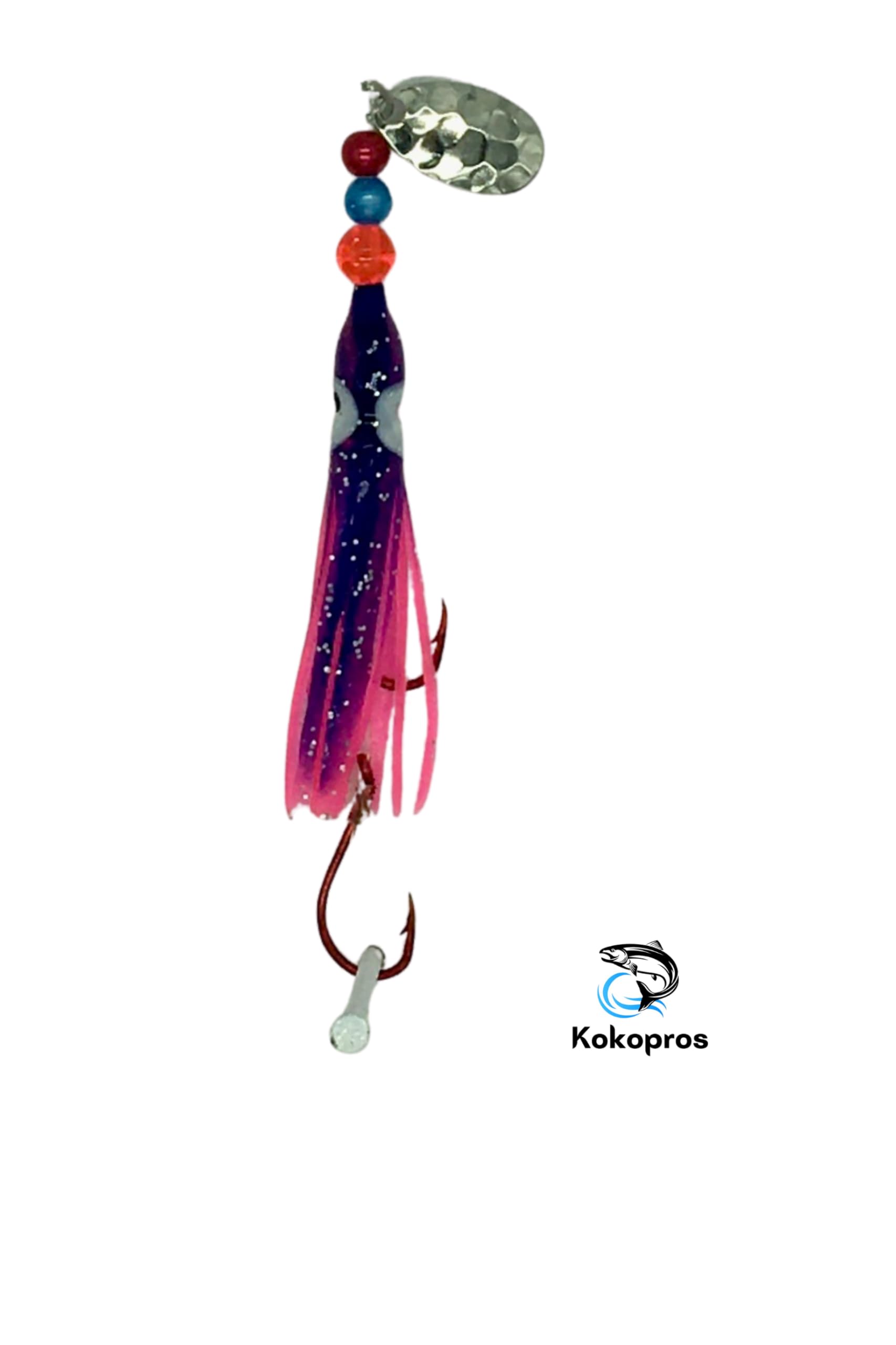 KOKOPROS Kokanee Fishing Hoochies - 10 Pack