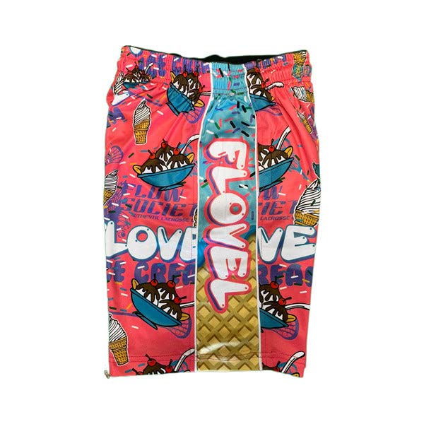 Flow Society Flovel Ice Cream Mens Athletic Shorts