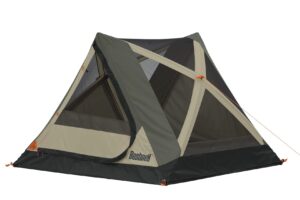 bushnell tent | instant pop up 3p / 4p/ 6p / 8p hub style tents | best pop up tent for camping, hiking, family camping, hunting, fishing, and basecamp (3 person)