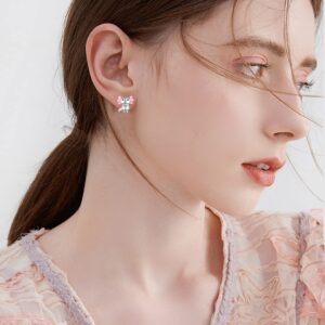 Axolotl Earrings for Women 925 Sterling Silver Axolotl Stud Earrings Cute Animal Axolotl Jewelry for Women Axolotl Gifts