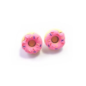 Sweet Donut Stud Earrings Resin Donuts Cake Food Simulate Earrings for Women Jwelry-Resin 1