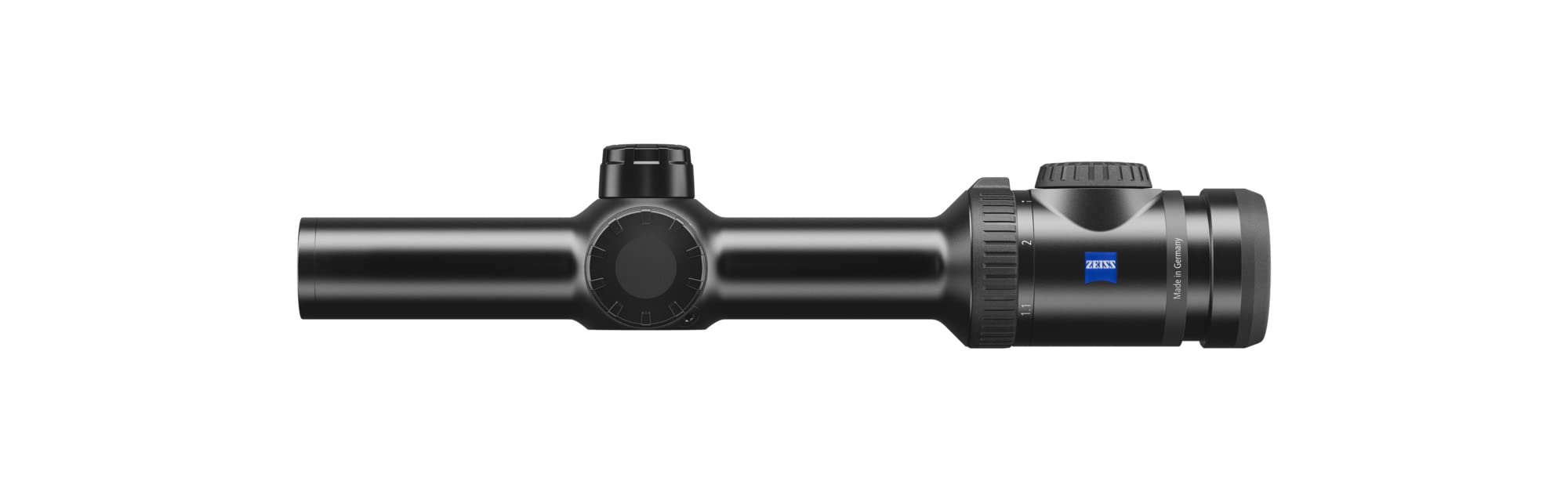 ZEISS V8 1-8x24 Riflescope with Illuminated Plex Reticle (#60) - Capped Turrets - .33 MOA - Fixed Parallax