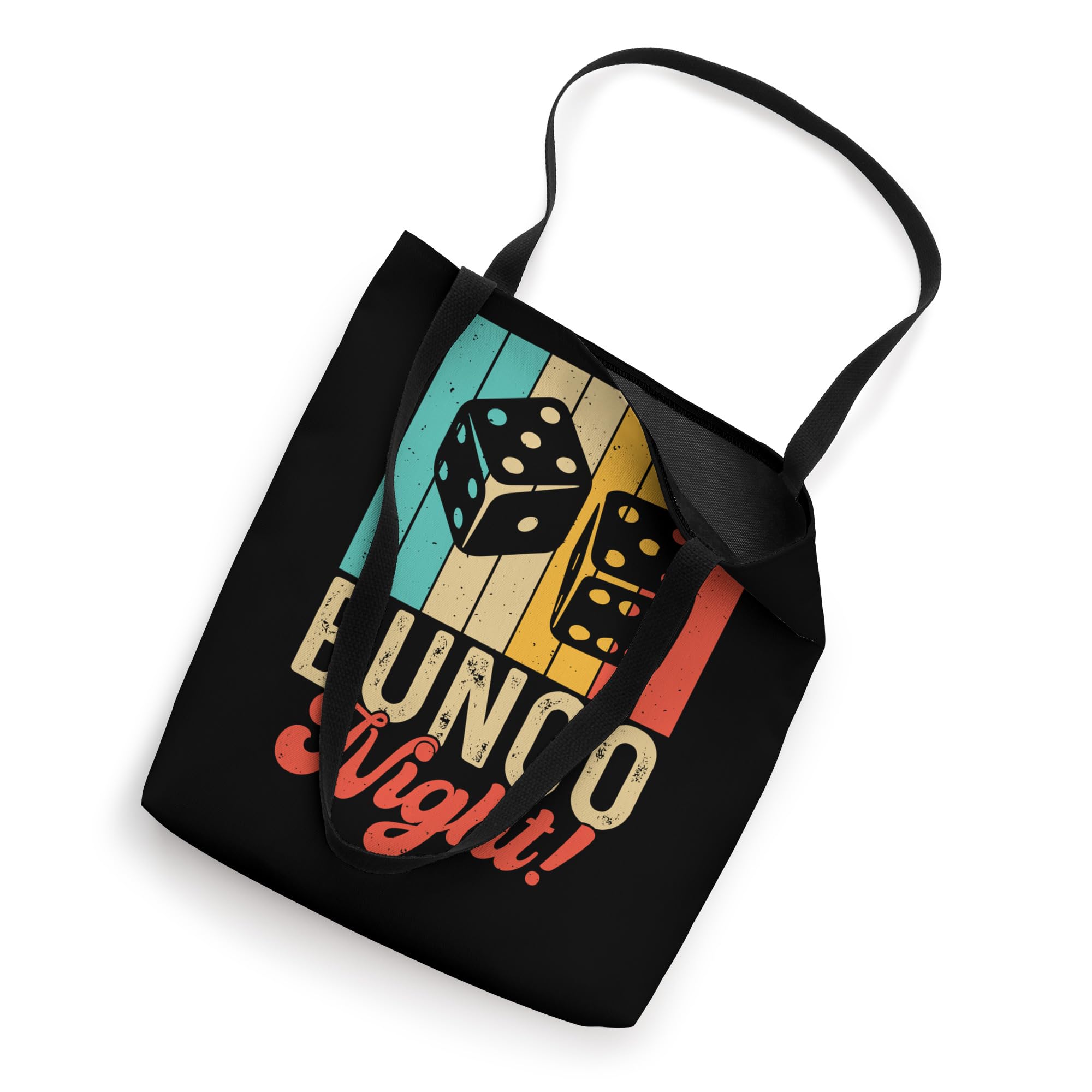 Retro Bunco Night Dice Game Lover Bunco Player Women Girls Tote Bag