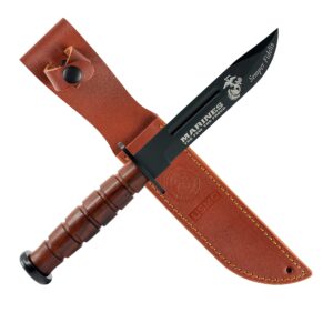 officially licensed usmc full size marine corps usmc fighting knife - disabled usmc veteran owned small business