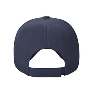 ONWARM Vermont_Lake_Monsters Baseball Cap Hats Adjustable Fashion Uv Protection Caps Unisex Navy Blue