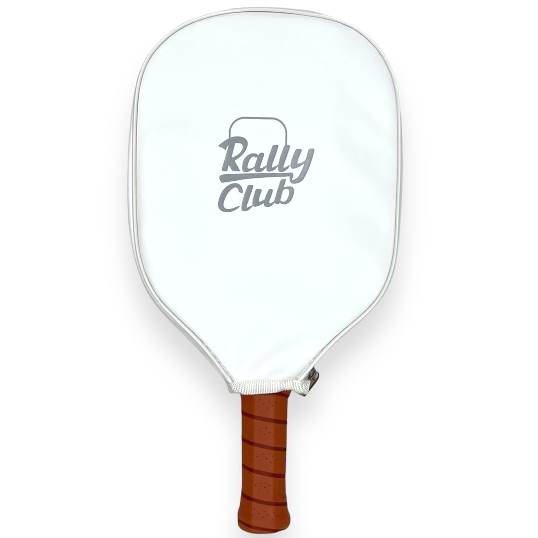 Rally Club Pickleball Paddles for Men & Women | Carbon Fiber and Polymer Honeycomb Composite Core | Lightweight Durable | Uniquely Designed Stylish Pickleball Set & Single Paddles | Gold Coast