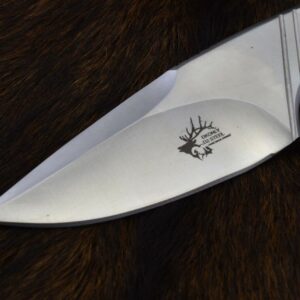 DKONLY-BLADES USA: 6.3" Custom Designed Hand-forged D2 Steel Hunting Blank Blade/Skinner Knife (i1x) (Handle Style: Flower)