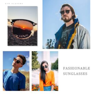 NIEEPA Vintage Club Unisex Polarized Sunglasses Summer Shades Fashion Cool Design Sports Glasses for Men Women UV400 protection