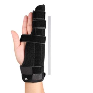 peninsula love boxer finger splint pinky finger splint hand brace boxer fracture splint 4th 5th metacarpal splint support for trigger finger, arthritis, fracture, broken ring,tendonitis