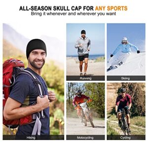 Graunton Skull Caps 9Pcs Helmet Liner Cooling Sweat Wicking Beanie Hats for Men Women, Football Cycling Running Hats, Soft,Breathable, Stretchable and Portable