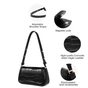 CLUCI Small Shoulder Bags,Crossbody Purses for Women Vegan Leather Handbag Clutch Hobo Purse