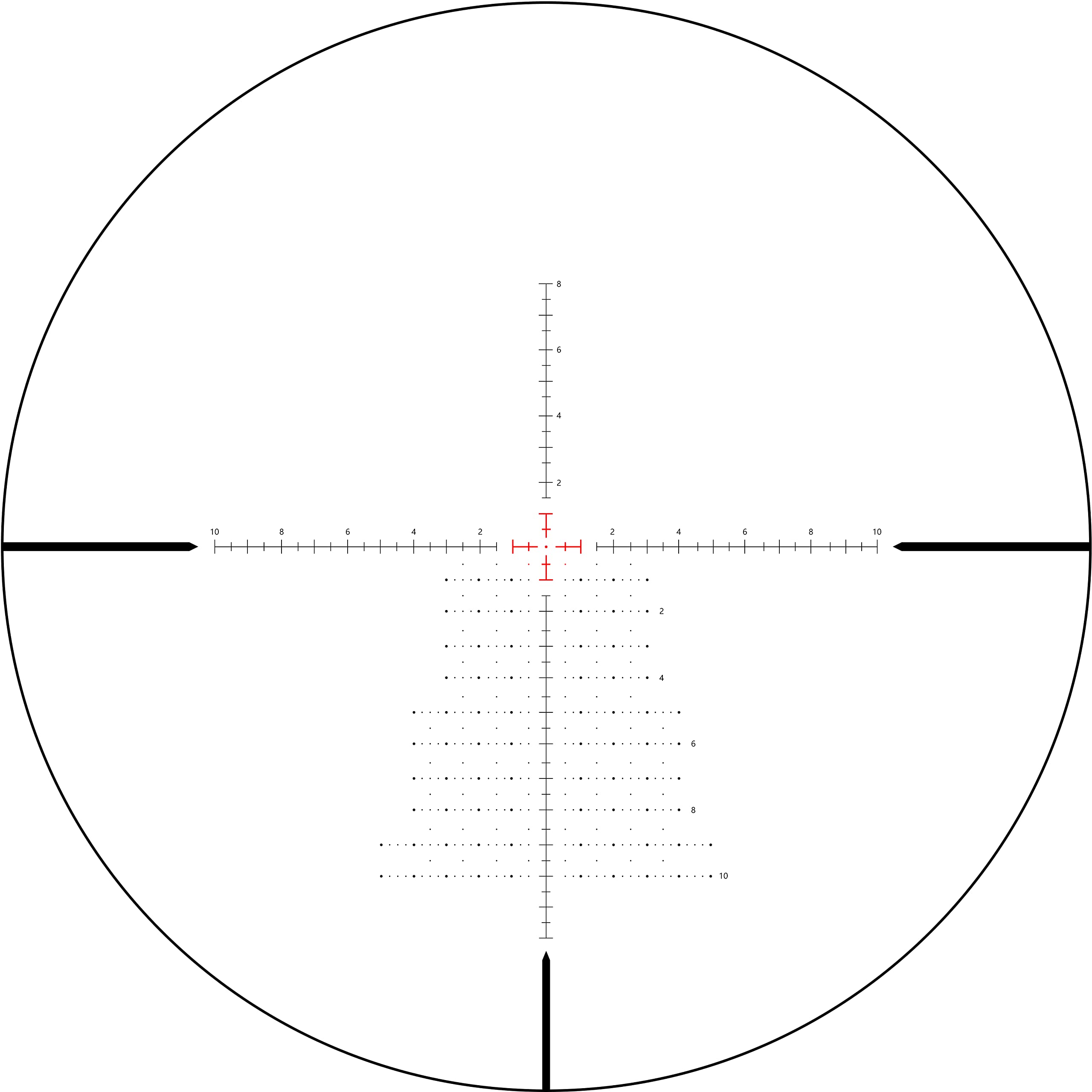 SPINA OPTICS 4-16x44 FFP First Focal Plane Riflescopes with Mil-dot Reticle and Parallax Adjustment, Waterproof, Fogproof Black Rifle Scope, 30mm Tube (with 11mm mounts)