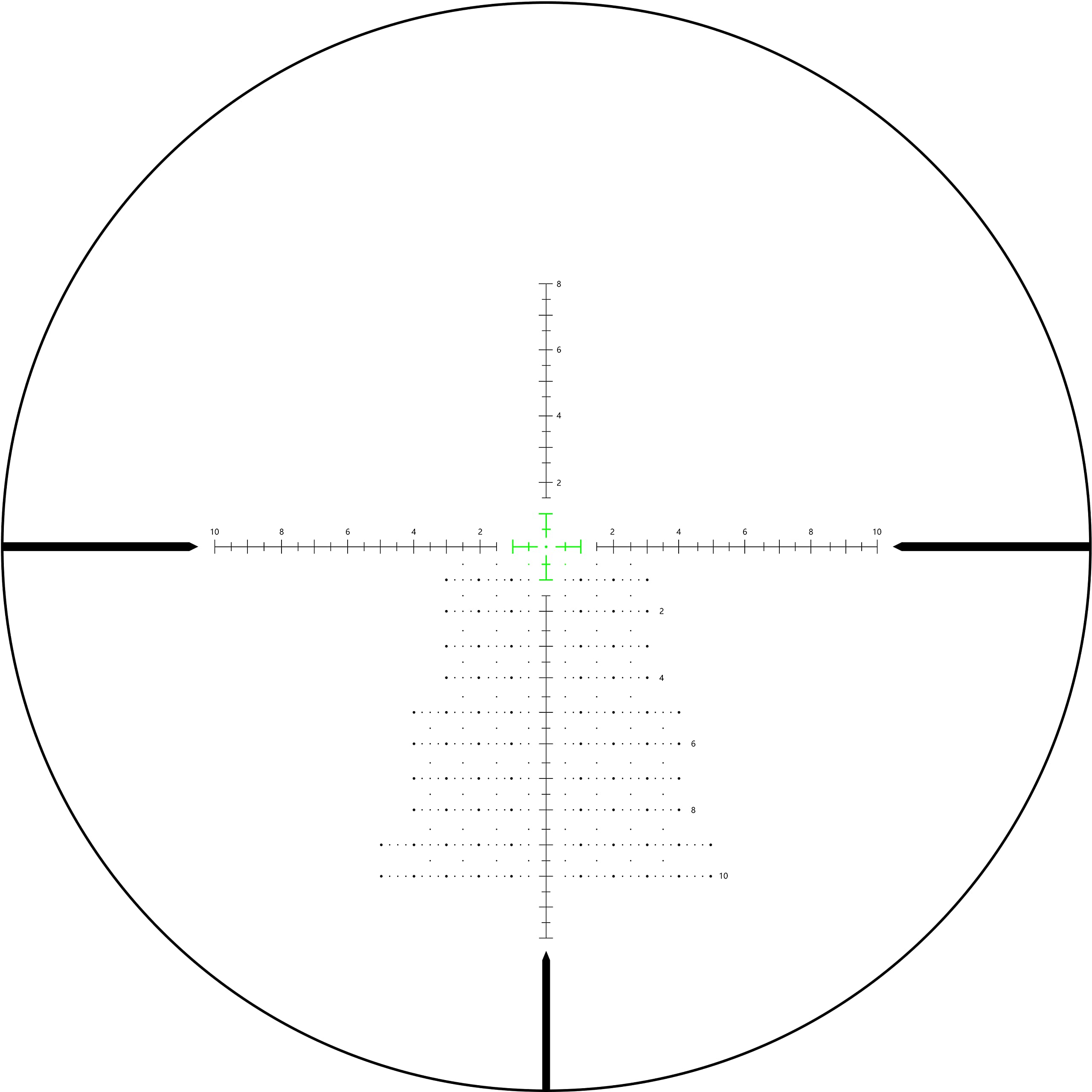 SPINA OPTICS 4-16x44 FFP First Focal Plane Riflescopes with Mil-dot Reticle and Parallax Adjustment, Waterproof, Fogproof Black Rifle Scope, 30mm Tube (with 11mm mounts)