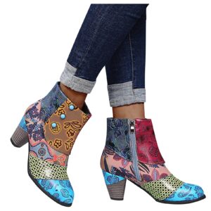 Womens Shoes Fall 2022, Over The Knee Boots for Women Wide Calf Boots One Strap Shoes Gym Black Sneakers Summer Cow Print Booties Dance Boots Spring Shoes for Women 2022