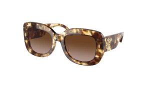 tory burch ty7170u 115013 51mm vintage tortoise/brown gradient square sunglasses for women + bundle with designer iwear eyewear kit