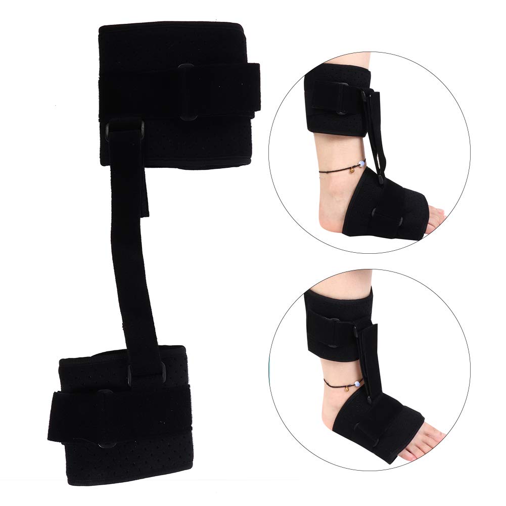 Foot Drop Ankle Orthotic Brace Fixing Strap Splint Fracture Sprain Injury Support Wrap