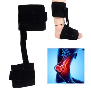 Foot Drop Ankle Orthotic Brace Fixing Strap Splint Fracture Sprain Injury Support Wrap