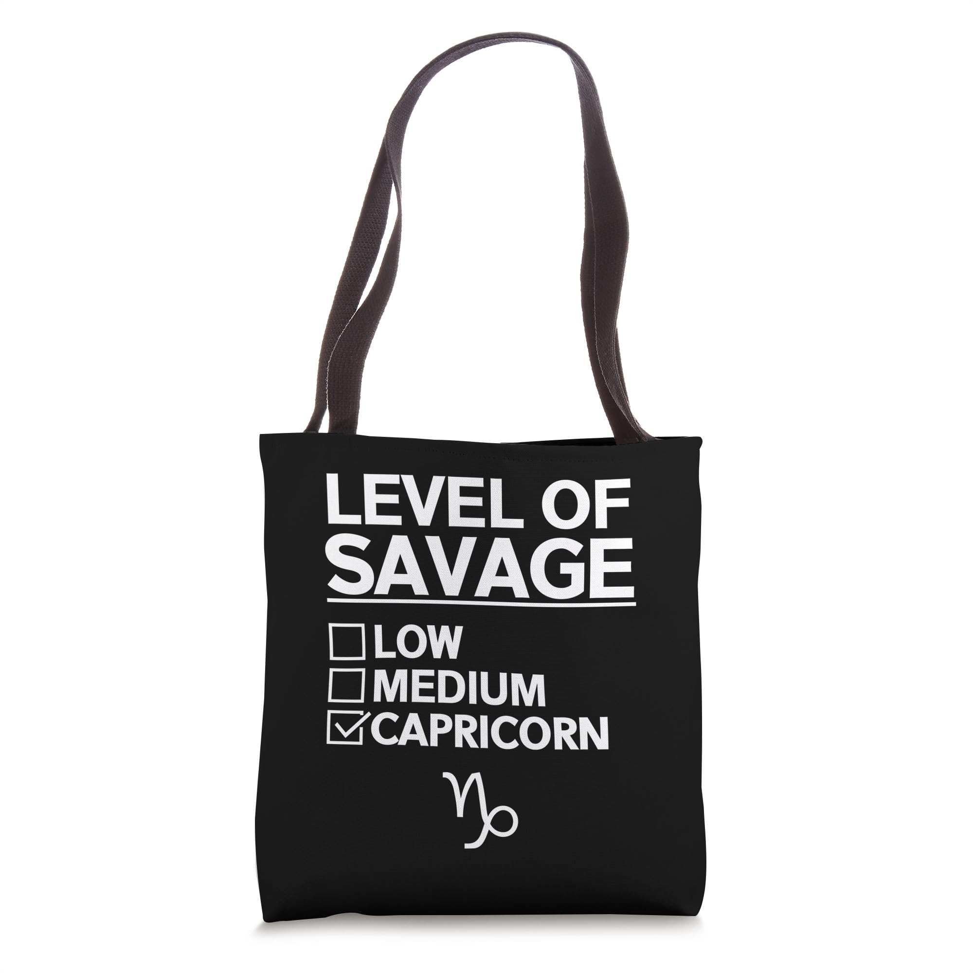 Capricorn Zodiac Apparel - Funny Cute Capricorns Design Tote Bag