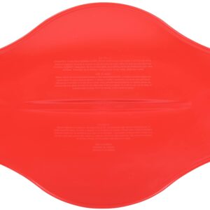 Superio Snow Sled Board for Kids, Connectable Plastic Snow Fun, Sand and Grass Group Fun Slider (Red) Children Safe Snow Saucer