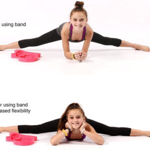 Ballet Stretch Band for Dance, Gymnastics, Cheerleading, Pilates. Improves Elastic Flexibility and Enhances Daily Stretching - Designed by PS Athletic