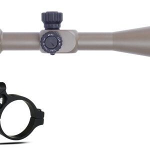 Monstrum G3 6-24x50 FFP Rifle Scope | Flat Dark Earth | Monstrum Rifle Scope Level Bubble | 30 mm Diameter | Bundle