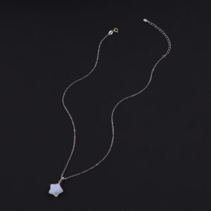 GAVU Star Pendant Moonstone Crystal Necklace for Women