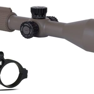 Monstrum G3 3-18x50 FFP Rifle Scope | Flat Dark Earth | Rifle Scope Level Bubble | 30 mm Diameter | Bundle