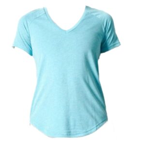 adidas womens quick fit deep v-neck t-shirt,eneaqu,medium