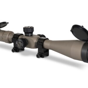 Monstrum G3 6-24x50 FFP Rifle Scope | Flat Dark Earth | Monstrum Rifle Scope Level Bubble | 30 mm Diameter | Bundle