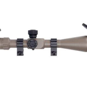 Monstrum G3 6-24x50 FFP Rifle Scope | Flat Dark Earth | Monstrum Rifle Scope Level Bubble | 30 mm Diameter | Bundle