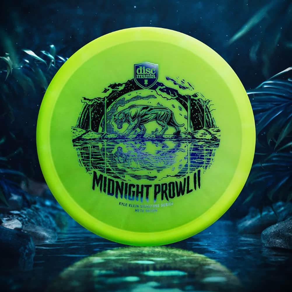 Discmania Midnight Prowl 2 - Kyle Klein Signature Series Meta Origin Disc Golf Mid-Range Disc (Colors Will Vary) (173-176g)