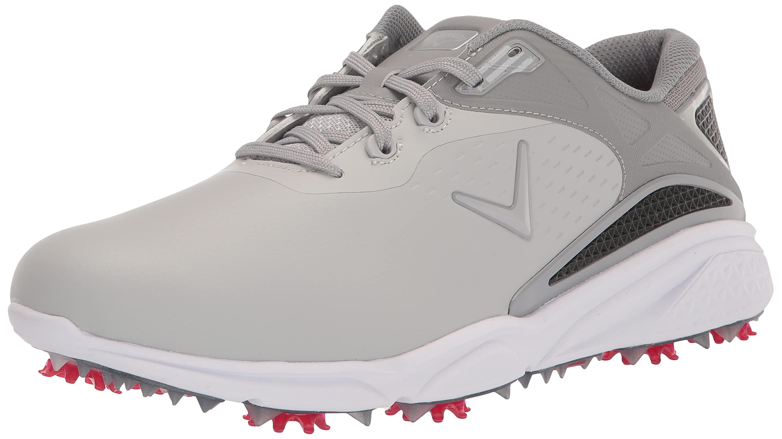 Callaway Footware Men's Golf Coronado v3 Sneaker, Grey/Charcoal, 14