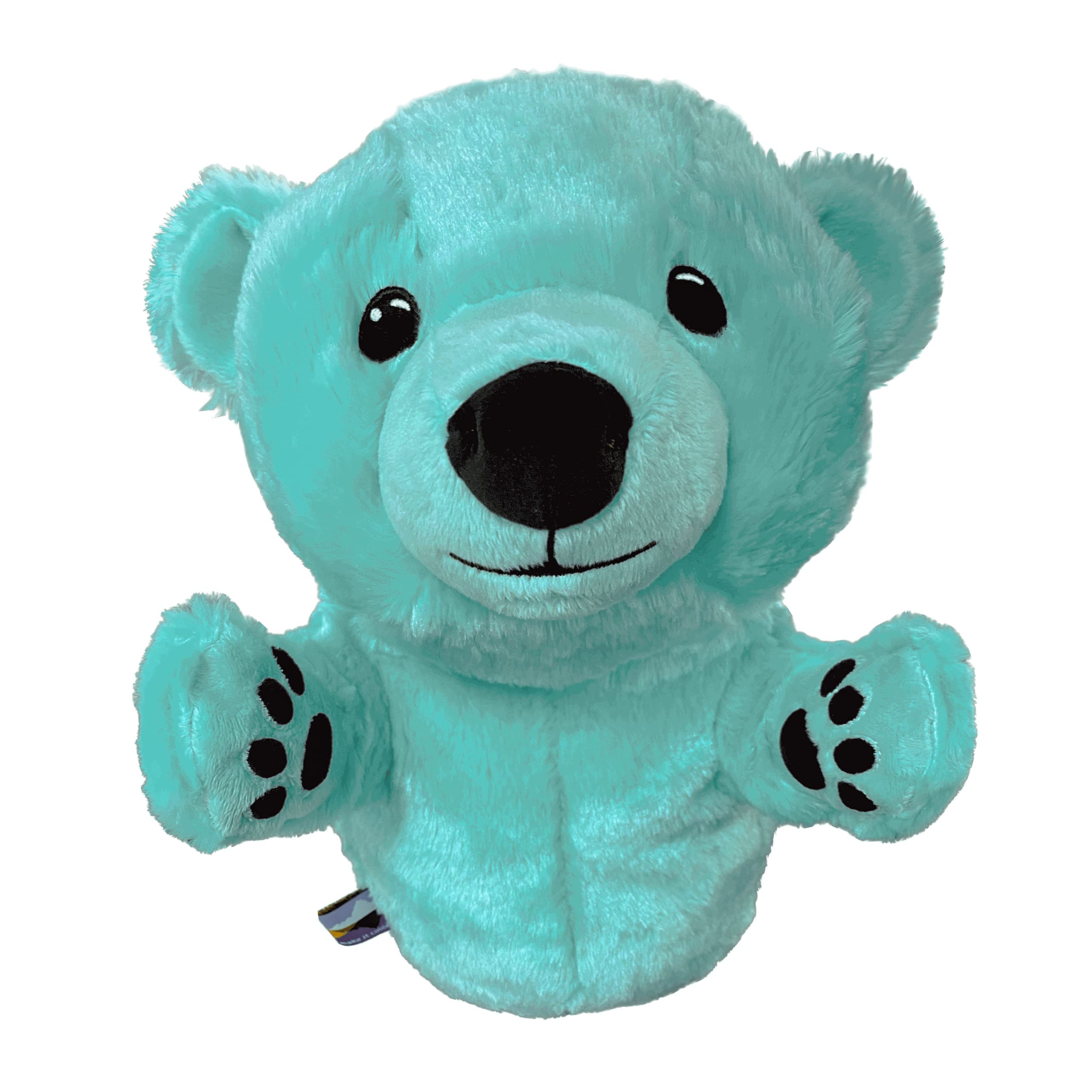 dinofactory Anagom Golf Head Cover Polar Bear Driver Headcover with Lovely Paws Tiffany Blue