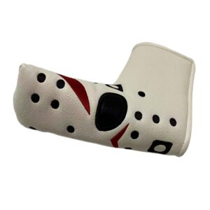 Golf Putter Cover, Hockey Face Blade Putter Head Cover Headcover Golf Club Cover for All Brand