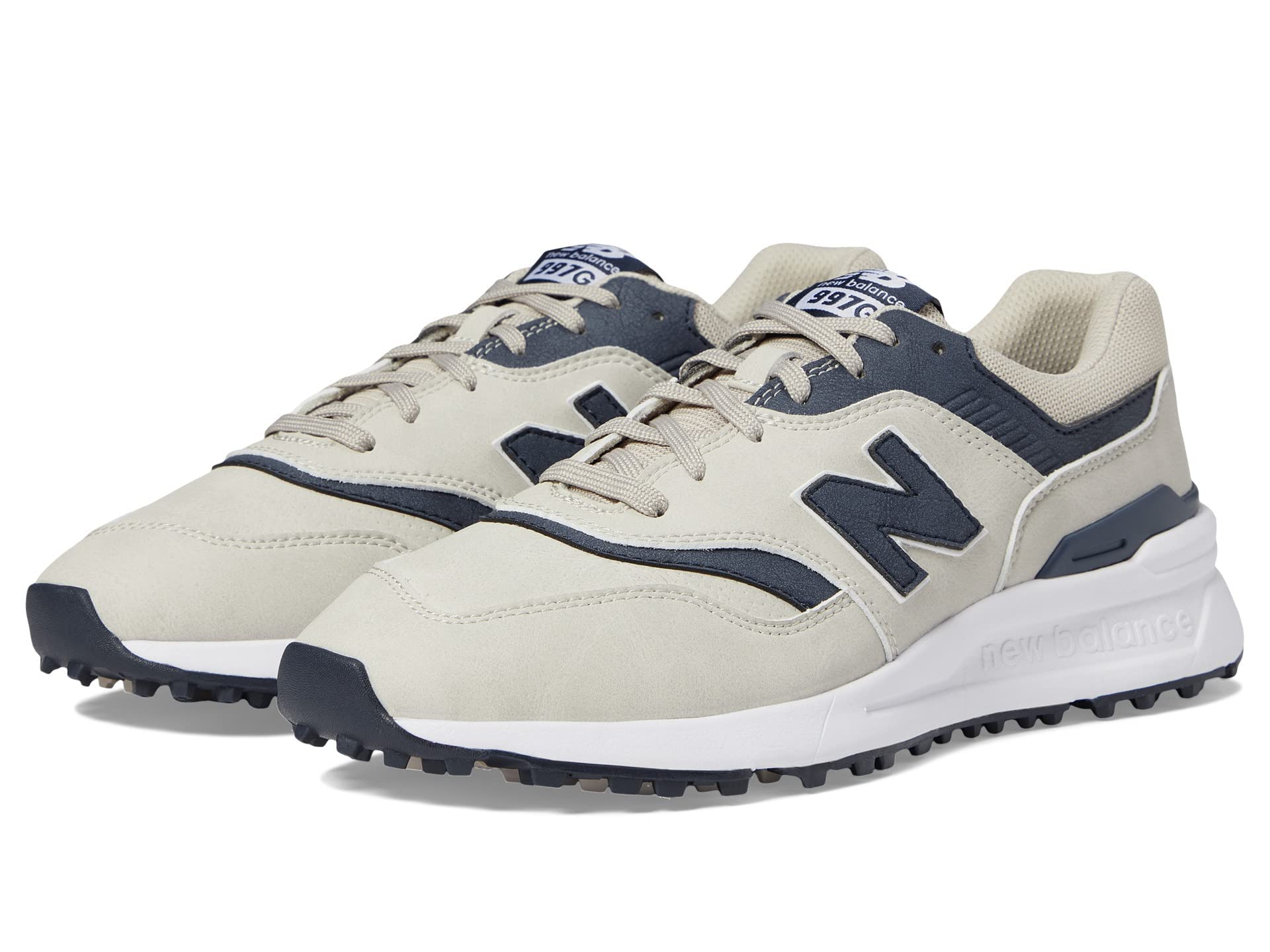 New Balance Mens 997 Sl Golf Shoe, Sand, 11.5 US