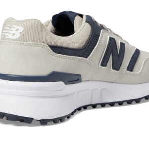 New Balance Mens 997 Sl Golf Shoe, Sand, 11.5 US