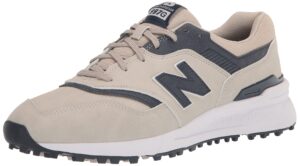 new balance mens 997 sl golf shoe, sand, 11.5 us