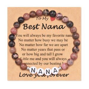 lanqueen nana gifts nana mothers day gifts for nana bracelets nanny gifts christmas birthday nana bracelets for women