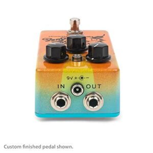 StewMac Sun Fuzz DIY Electric Guitar Pedal Kit, With Bare Enclosure, Inspired By Analogman Sun Face (12252)