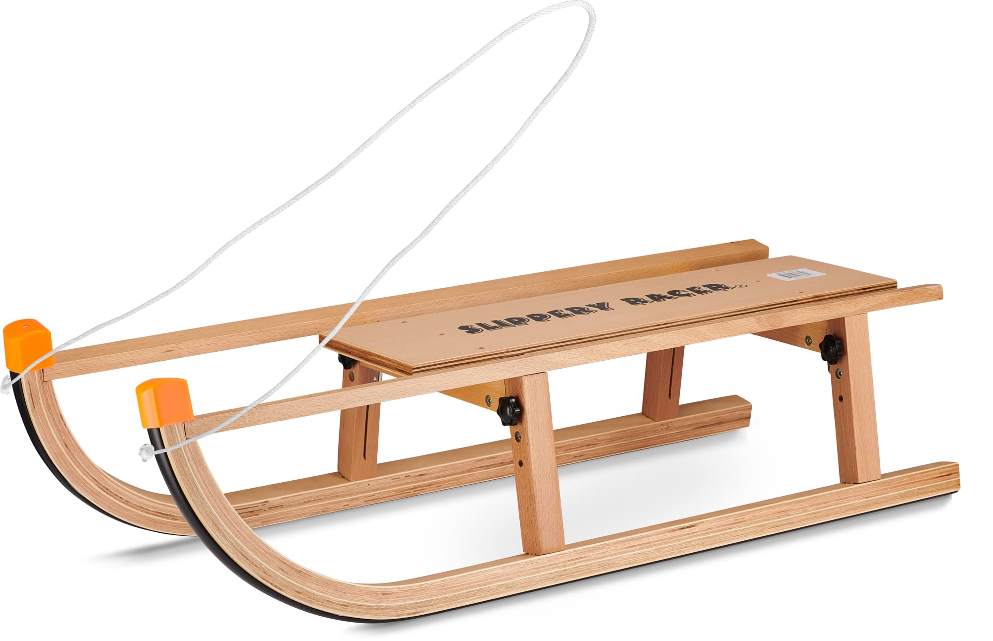 Slippery Racer Kids Wooden Foldable Snow Sled