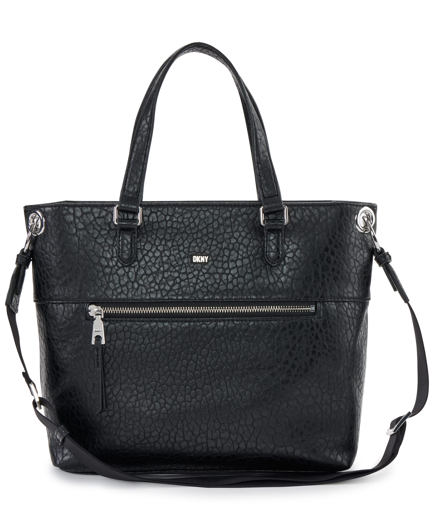 DKNY Gregorio Tote, Black/Silver