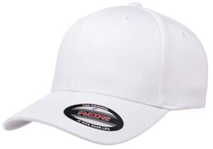 flexfit baseball, white, xl-xxl